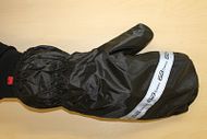 B+B RAIN GLOVES BLACK