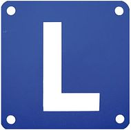 L-SCHILD MOTO BLAU